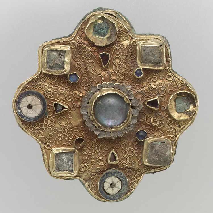 Frankish disk brooch