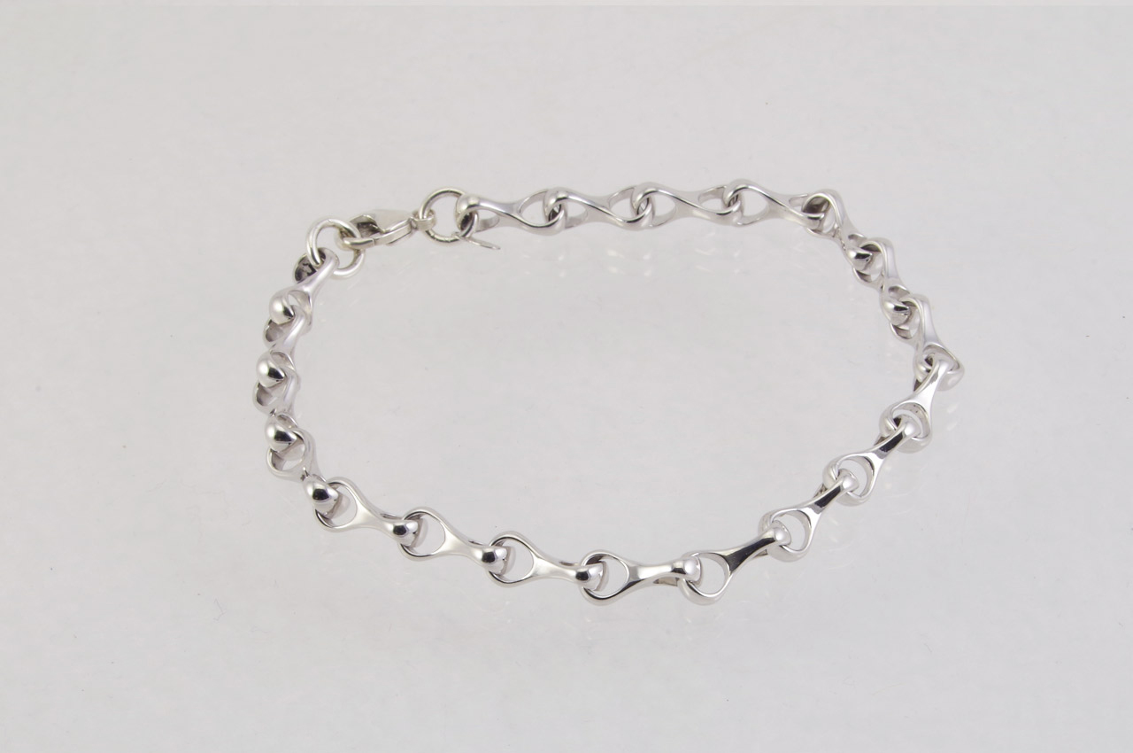 Sterling Silver Fancy Link Bracelet 2